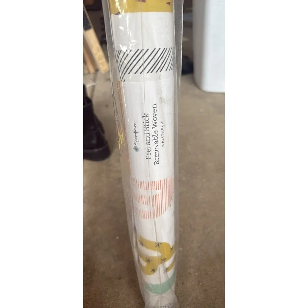 Spoonflower Cactus Desert Peel Stick Wallpaper 24x108 Sealed New Botanical